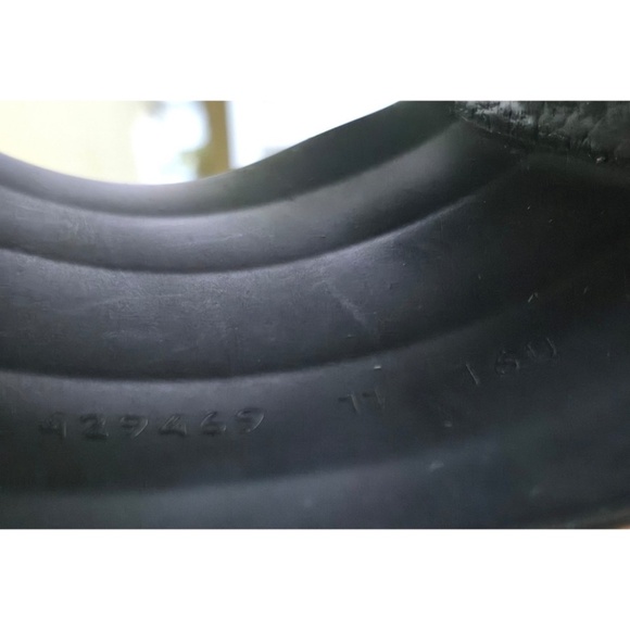 Mens Gucci Green Red Web Signature Stripe Slide Sandal Black Rubber Size 11 - Picture 15 of 16